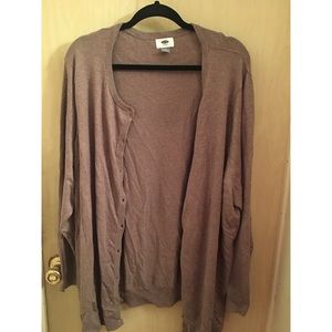 Brown Old Navy Cardigan